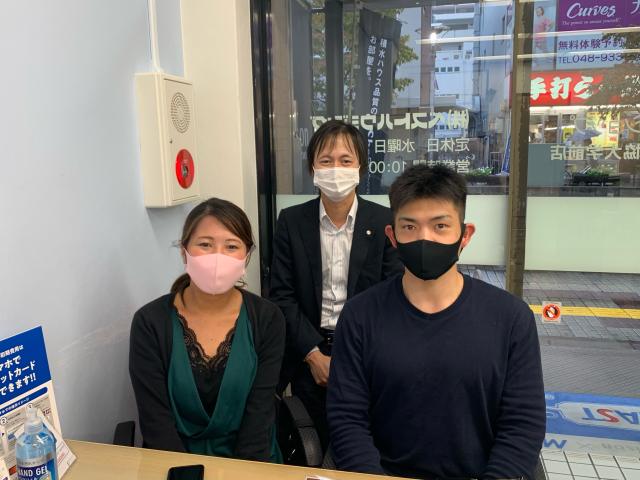 広さ、綺麗さが決め手!