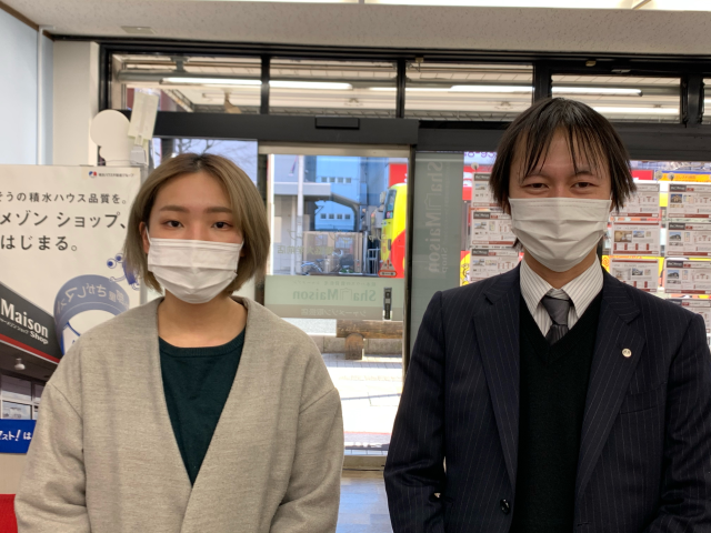 お部屋のキレイさが決め手!