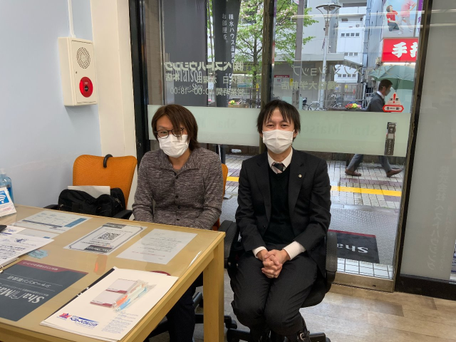 角部屋と広さが決め手!