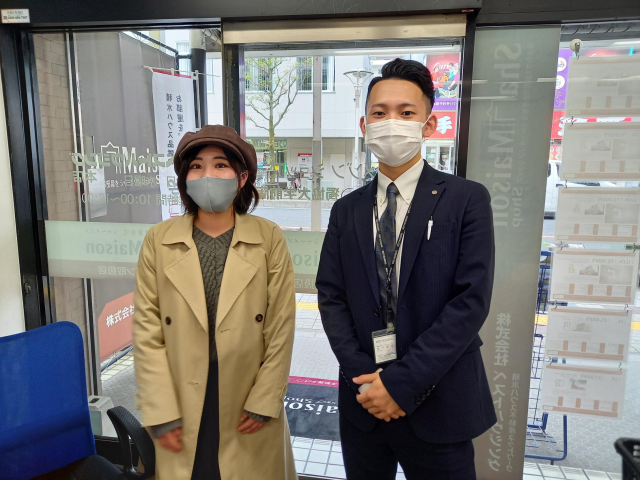 ☆全体的に丁寧な接客で分からないことにも笑顔で返してくれた☆