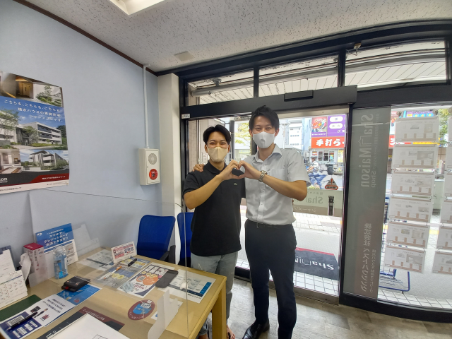 担当者が爽やかだった