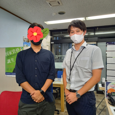 とても丁寧で親身になっていただき助かりました。