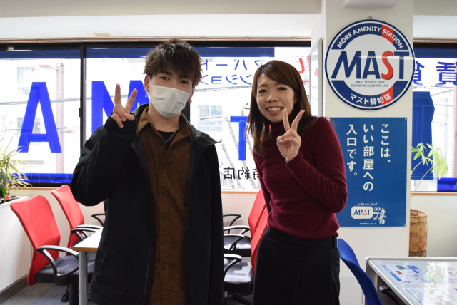 清潔感のある広くて綺麗なお部屋だったのが決め手です。