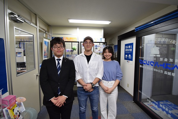 家賃・お部屋の広さ、雰囲気気に入りました!