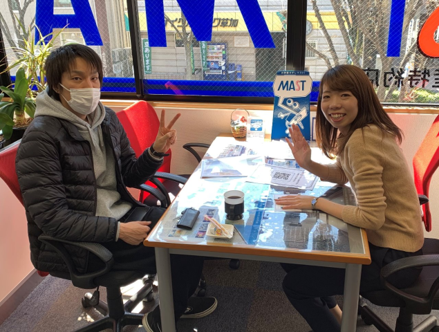 キレイなお部屋、希望の間取りが決め手!