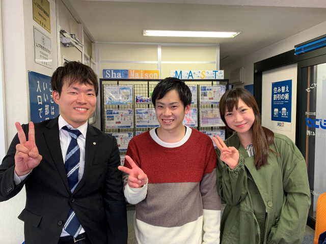 駅から近く、キレイで住みやすそうなお部屋に決めました！