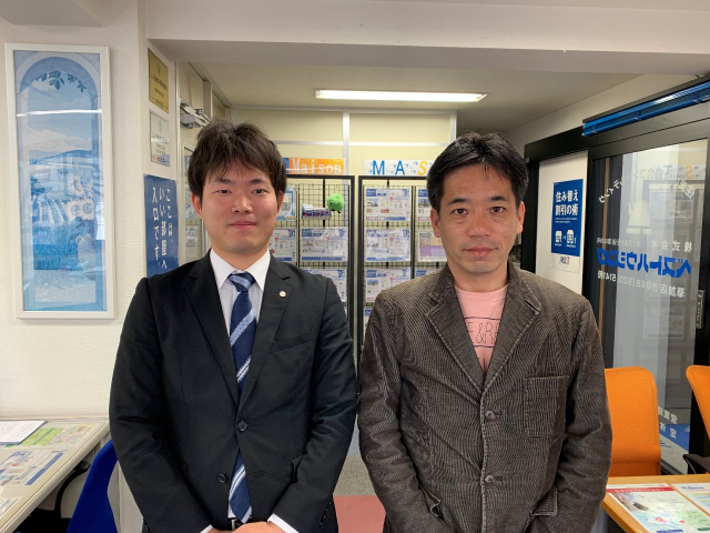 立地がよかったことと、間取りがよかったのできめました！