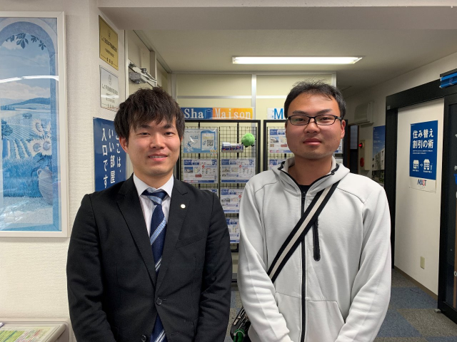 家賃が決め手でした。