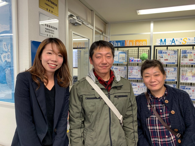ペットと一緒に暮らせるお部屋が決め手!