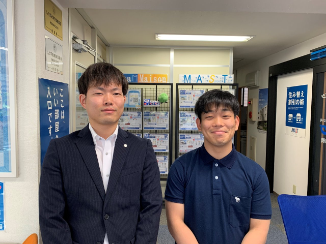 部屋の大きさが決め手でした!