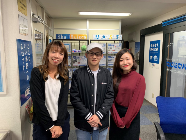 2人で一緒に住める駅チカのお部屋なのが決め手です!
