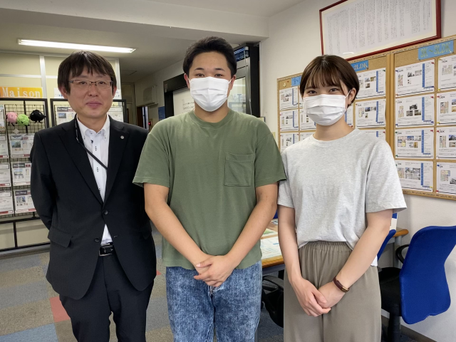 キレイでキッチンが広いのが決めて!