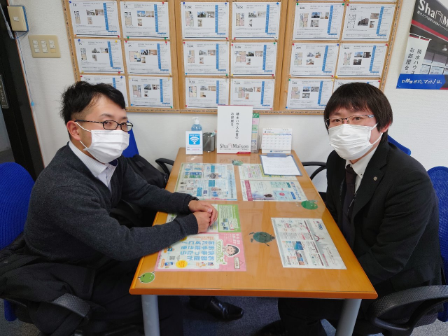 駅から近く、安かったのが決めて!
