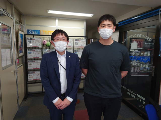 いい物件だったのが決めて!