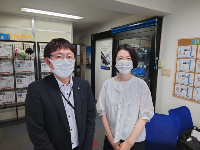 駅近で、雰囲気が良いのが決めて!
