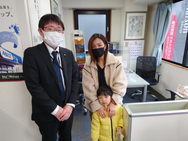 お部屋がきれいだったのが決めて！