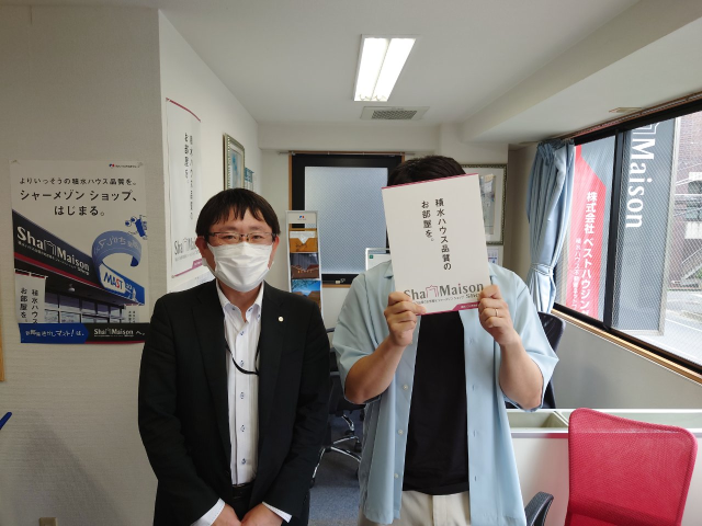 間取りと内装の綺麗さが決めて！