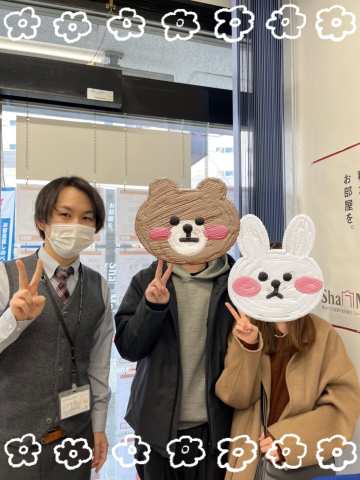 ★部屋の設備と駅の近さが決めて★