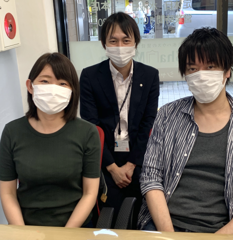 担当の人柄が決め手!