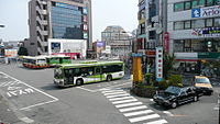 西新井駅西口広場