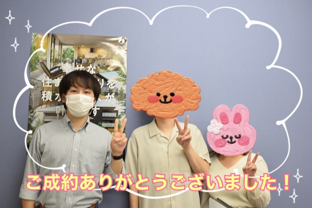 ☆部屋の条件がマッチしていたことが決め手☆