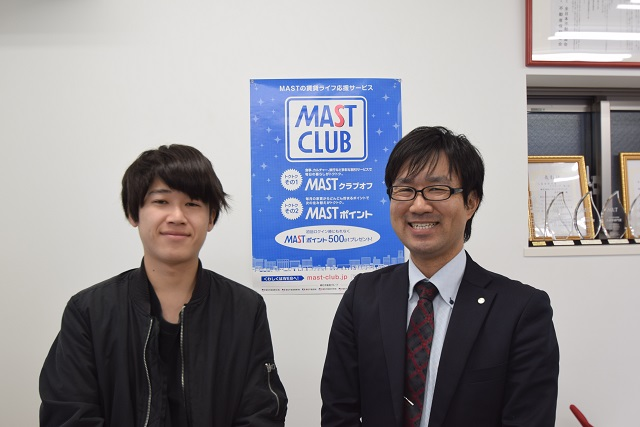 やすく、ちかく、1Kだったことが決め手！！