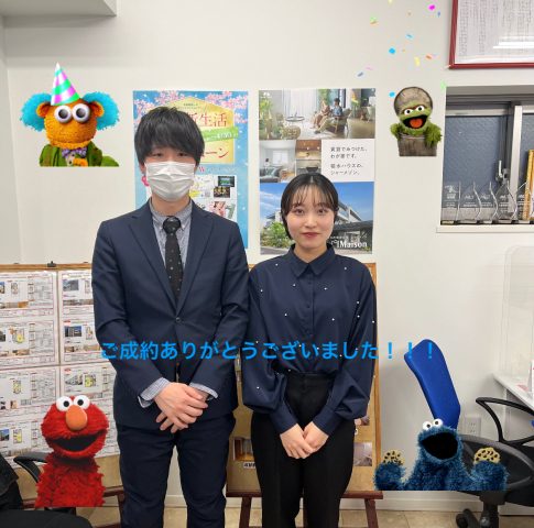 内装の綺麗さと駅からの近さが決めて!