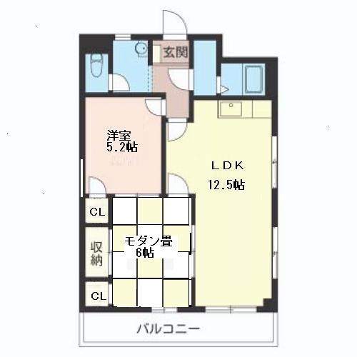 エステート高橋 間取り図