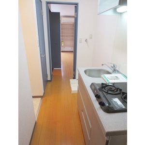 カシオラ キッチンには二口コンロ付き♪