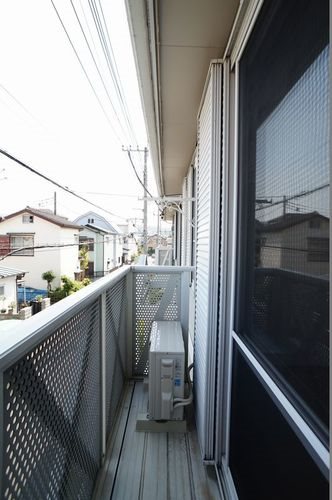ウィンハイツD ベランダ