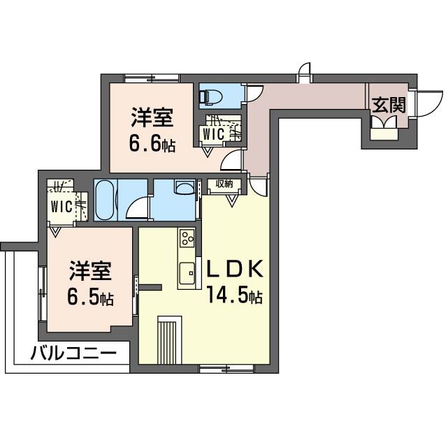 stella扇大橋（ステラオウギオオハシ） 間取り図