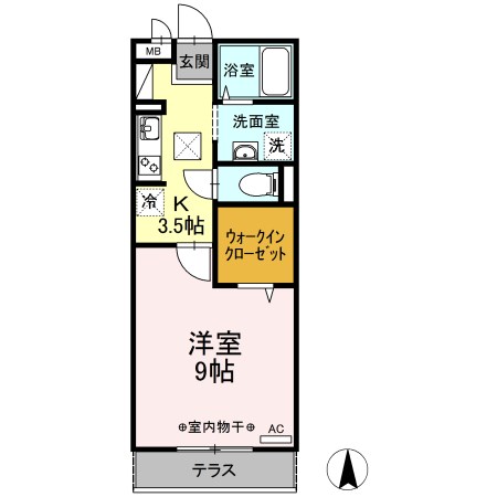 エスポワール西新井 間取り