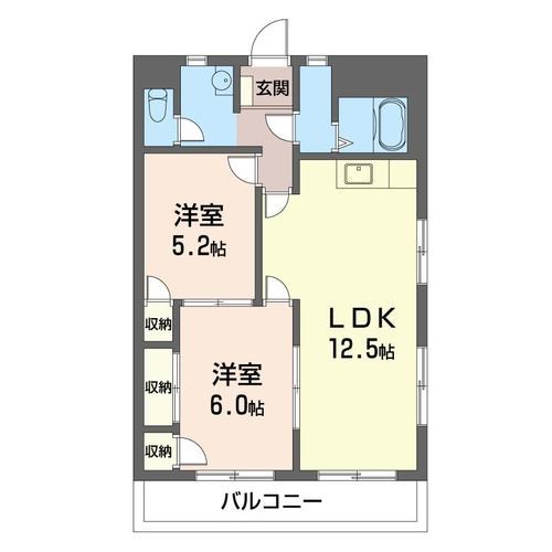 エステート高橋 間取り図
