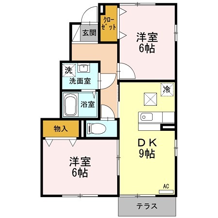 アリエル　Ⅱ 間取り