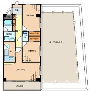 フォーレスト北綾瀬Ⅱ 間取り