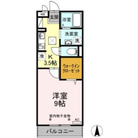 エスポワール西新井 間取り