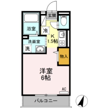 ジュネス西新井Ⅰ 間取り