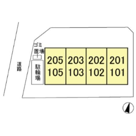 シャルム 地図（共通）
