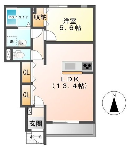 アンソレイユ 間取り
