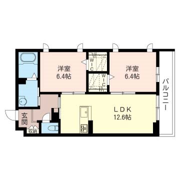 アルベール 間取り図
