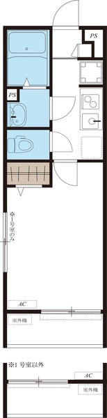 リブリ・クレール江北 間取り