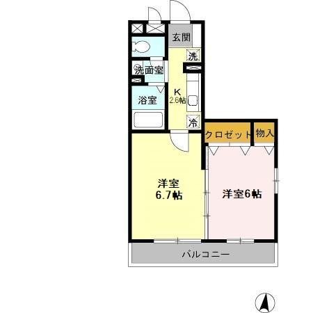 トゥールフルール 間取り