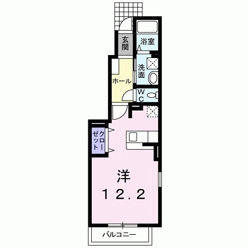 アルカンシエル 間取り図