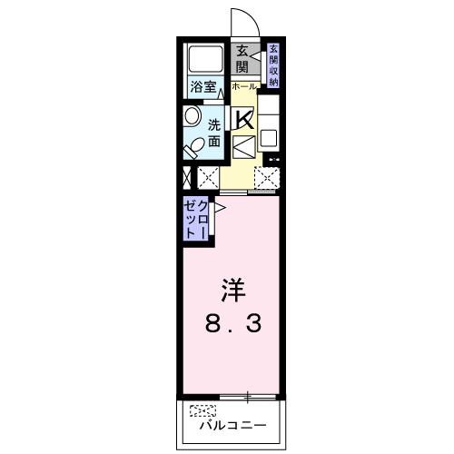 アサヒ・レジデンス Ⅰ 間取り