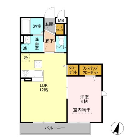 アンクレージュ　Ⅱ 間取り