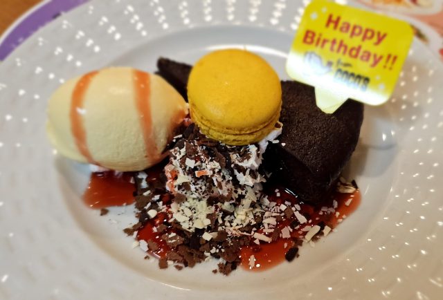 バースデーデザート🎂
