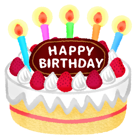 誕生日ケーキ