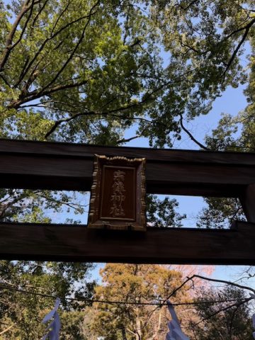 　　大宮・氷川神社内の宗像神社へ参拝