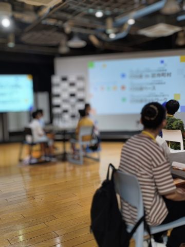 プログラミング教室に子どもが参加しました
